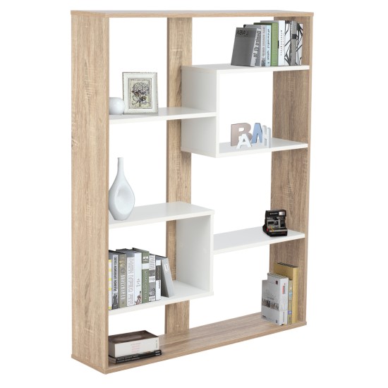 ΒΙΒΛΙΟΘΗΚΗ MARCELINE HM8772.01 100Χ21Χ124,5 ΛΕΥΚΟ ΒΙΒΛΙΟΘΗΚΗ MARCELINE HM8772.01 100Χ21Χ124,5 ΛΕΥΚΟ