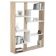 ΒΙΒΛΙΟΘΗΚΗ MARCELINE HM8772.01 100Χ21Χ124,5 ΛΕΥΚΟ ΒΙΒΛΙΟΘΗΚΗ MARCELINE HM8772.01 100Χ21Χ124,5 ΛΕΥΚΟ