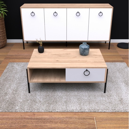 ΤΡΑΠΕΖΙ ΣΑΛΟΝΙΟΥ SONAMA ΛΕΥΚΟ HM9247.01 90x56x37,6 εκ. ΤΡΑΠΕΖΙ ΣΑΛΟΝΙΟΥ SONAMA ΛΕΥΚΟ HM9247.01 90x56x37,6 εκ.