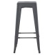 ΣΚΑΜΠΟ BAR ΜΕΤΑΛΛΙΚΟ MELITA ΣΕ ΓΚΡΙ HM8642.10 43x43x78εκ. ΣΚΑΜΠΟ BAR ΜΕΤΑΛΛΙΚΟ MELITA ΣΕ ΓΚΡΙ HM8642.10 43x43x78εκ.