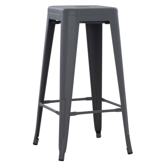 ΣΚΑΜΠΟ BAR ΜΕΤΑΛΛΙΚΟ MELITA ΣΕ ΓΚΡΙ HM8642.10 43x43x78εκ. ΣΚΑΜΠΟ BAR ΜΕΤΑΛΛΙΚΟ MELITA ΣΕ ΓΚΡΙ HM8642.10 43x43x78εκ.