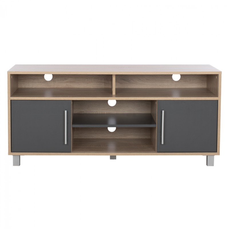 ΕΠΙΠΛΟ ΤΗΛΕΟΡΑΣΗΣ DANNA ΜΕΛΑΜΙΝΗΣ HM2202.04 SONAMA-ΓΚΡΙ 120x40x55 εκ.