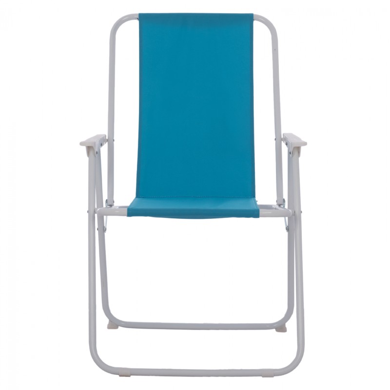 ΚΑΡΕΚΛΑ ΠΑΡΑΛΙΑΣ DEVAL ΠΤΥΣΣΟΜΕΝΗ ΣΙΕΛ ΜΕ ΨΗΛΗ ΠΛΑΤΗ HM5148 ΜΕΤΑΛΛΙΚΗ