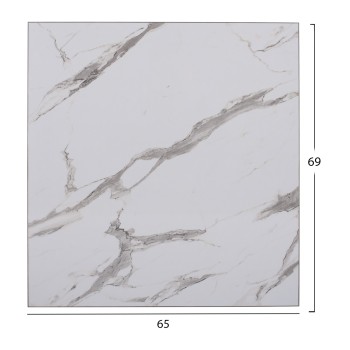 ΕΠΙΦΑΝΕΙΑ ΤΡΑΠΕΖΙΟΥ HPL MARBLE WHITE-GREY 5145 HM5827.11 65X69
