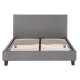 ΚΡΕΒΑΤΙ BECCA ΑΠΟ ΥΦΑΣΜΑ ΓΚΡΙ HM553.11 ΓΙΑ ΣΤΡΩΜΑ 150x200 EK. ΚΡΕΒΑΤΙ BECCA ΑΠΟ ΥΦΑΣΜΑ ΓΚΡΙ HM553.11 ΓΙΑ ΣΤΡΩΜΑ 150x200 EK.