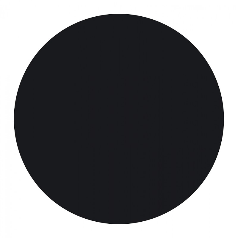 ΕΠΙΦΑΝΕΙΑ ΤΡΑΠΕΖΙΟΥ HPL HM5841.01 ΜΑΥΡΗ Φ60 εκ. ΠΑΧΟΥΣ 12mm.