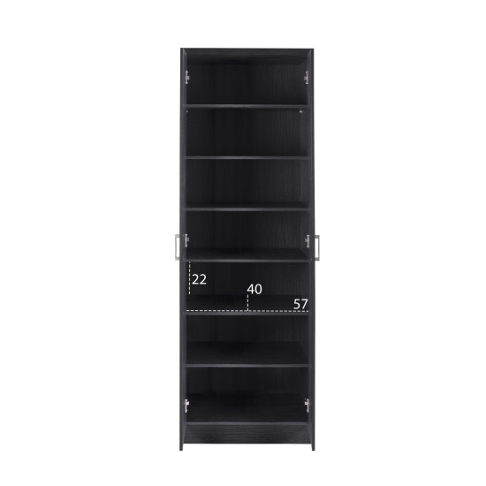 ΠΑΠΟΥΤΣΟΘΗΚΗ ΞΥΛΙΝΗ DAYANNA ΜΕ 6 ΡΑΦΙΑ 60X43X180.5εκ. ZEBRANO HM2379.01 ΠΑΠΟΥΤΣΟΘΗΚΗ ΞΥΛΙΝΗ DAYANNA ΜΕ 6 ΡΑΦΙΑ 60X43X180.5εκ. ZEBRANO HM2379.01