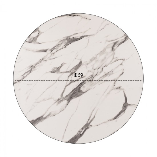 ΕΠΙΦΑΝΕΙΑ ΤΡΑΠΕΖΙΟΥ HPL HM5842.11 MARBLE WHITE-GREY Φ69 εκ. ΠΑΧΟΥΣ 12mm. ΕΠΙΦΑΝΕΙΑ ΤΡΑΠΕΖΙΟΥ HPL HM5842.11 MARBLE WHITE-GREY Φ69 εκ. ΠΑΧΟΥΣ 12mm.