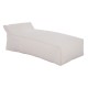 ΠΟΥΦ ΞΑΠΛΩΣΤΡΑ WADELIN HM5774.11 ΜΕ TEXTILINE ΛΕΥΚΟ 190x80x40-60Υ εκ.