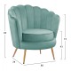ΠΟΛΥΘΡΟΝΑ COQUILLE ΑΠΟ ΒΕΛΟΥΔΟ ΦΥΣΤΙΚΙ HM8493.07 80x78x85Y εκ. ΠΟΛΥΘΡΟΝΑ COQUILLE ΑΠΟ ΒΕΛΟΥΔΟ ΦΥΣΤΙΚΙ HM8493.07 80x78x85Y εκ.