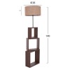 ΦΩΤΙΣΤΙΚΟ ΔΑΠΕΔΟΥ MDF ΚΑΡΥΔΙ HM7608.01 Φ38x140 εκ.