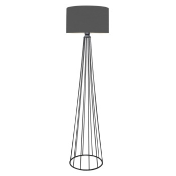 ΦΩΤΙΣΤΙΚΟ ΔΑΠΕΔΟΥ ΜΕΤΑΛΛΙΚΟ ΓΚΡΙ HM7581.01 Φ38x155 εκ.