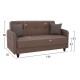 ΚΑΝΑΠΕΣ ΚΡΕΒΑΤΙ ΔΙΘΕΣΙΟΣ SANNA HM3246.01 ΜΠΕΖ 140x82x86 εκ. ΚΑΝΑΠΕΣ ΚΡΕΒΑΤΙ ΔΙΘΕΣΙΟΣ SANNA HM3246.01 ΜΠΕΖ 140x82x86 εκ.