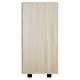 ΣΥΡΤΑΡΙΕΡΑ ΜΕΛΑΜΙΝΗΣ THORG ME 4 ΣΥΡΤΑΡΙΑ SONOMA HM8996.01 80x40x83Yεκ.
