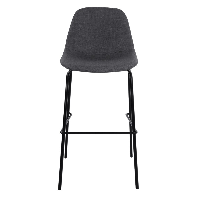 ΣΚΑΜΠΟ VINCENT HM9298.10 ΜΕΣΑΙΟΥ ΥΨΟΥΣ ΓΚΡΙ  ΜΕ ΜΕΤΑΛΛΙΚΑ ΠΟΔΙΑ 47x51x96 εκ.