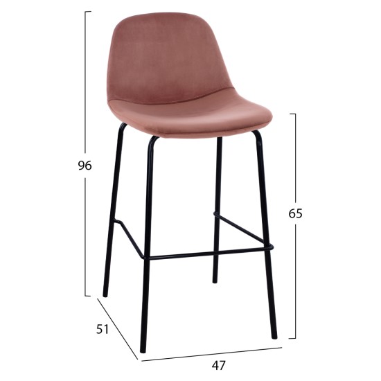 ΣΚΑΜΠΟ VINCENT HM9298.12 ΜΕΣ. ΥΨΟΥΣ ΣΑΠΙΟ ΜΗΛΟ ΒΕΛΟΥΔΟ ΜΕ ΜΕΤΑΛΛΙΚΑ ΠΟΔΙΑ 47x51x96 εκ. ΣΚΑΜΠΟ VINCENT HM9298.12 ΜΕΣ. ΥΨΟΥΣ ΣΑΠΙΟ ΜΗΛΟ ΒΕΛΟΥΔΟ ΜΕ ΜΕΤΑΛΛΙΚΑ ΠΟΔΙΑ 47x51x96 εκ.