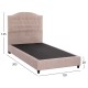 ΚΡΕΒΑΤΙ MALENA ΑΠΟ ΜΠΕΖ ΥΦΑΣΜΑ NUBUCK HM647.22 ΓΙΑ ΣΤΡΩΜΑ 120x200 εκ. ΚΡΕΒΑΤΙ MALENA ΑΠΟ ΜΠΕΖ ΥΦΑΣΜΑ NUBUCK HM647.22 ΓΙΑ ΣΤΡΩΜΑ 120x200 εκ.