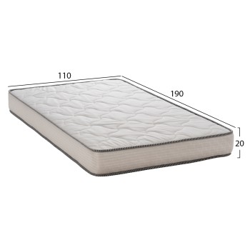 ΣΤΡΩΜΑ DREAMTOPIA, σειρά RELIEF HM653.110 BONNELL SPRING 110X190x20Y εκ.