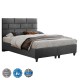 ΚΡΕΒΑΤΙ SOLEDAD ΑΠΟ ΓΚΡΙ ΥΦΑΣΜΑ HM644.01 ΓΙΑ ΣΤΡΩΜΑ 150x200 εκ. ΚΡΕΒΑΤΙ SOLEDAD ΑΠΟ ΓΚΡΙ ΥΦΑΣΜΑ HM644.01 ΓΙΑ ΣΤΡΩΜΑ 150x200 εκ.