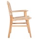 ΠΟΛΥΘΡΟΝΑ ΕΣΩΤ. ΧΩΡΟΥ HM9331.01 IGNACIO RUBBERWOOD-ΣΧΟΙΝΙ 61x56x83Υεκ.