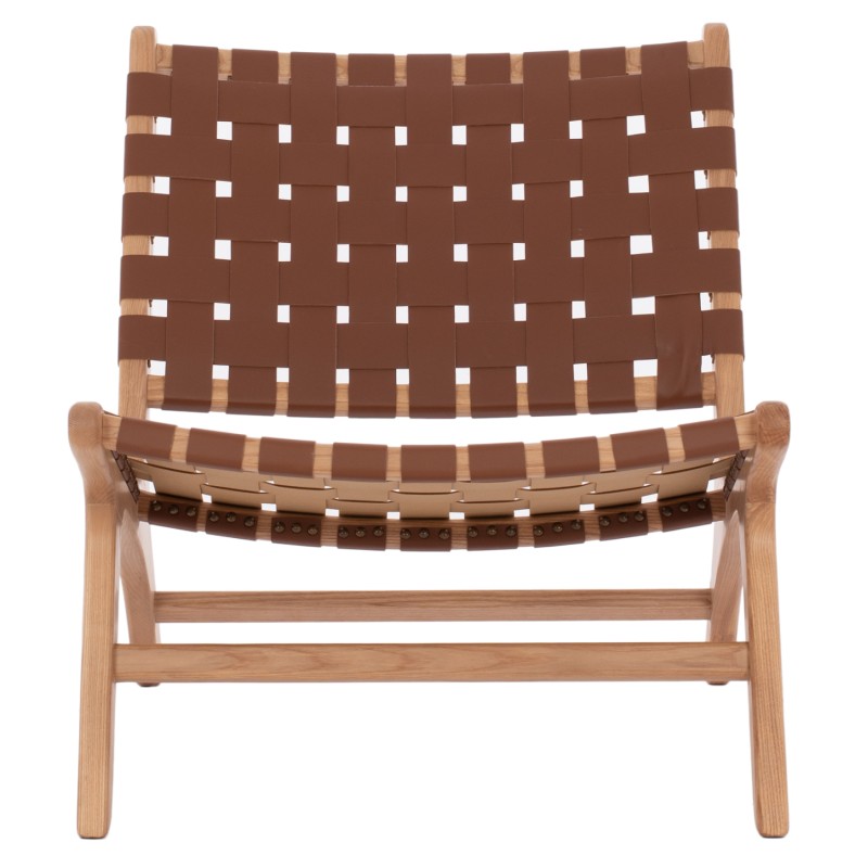 ΠΟΛΥΘΡΟΝΑ HM9326.01 FELIPE ΞΥΛΟ ΤΟΟΝ ΜΕ ΠΛΕΞΗ PU 67x70x75Y εκ.