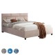 ΚΡΕΒΑΤΙ SOLEDAD ΜΠΕΖ HM644.22 ΓΙΑ ΣΤΡΩΜΑ 150x200 εκ. ΚΡΕΒΑΤΙ SOLEDAD ΜΠΕΖ HM644.22 ΓΙΑ ΣΤΡΩΜΑ 150x200 εκ.