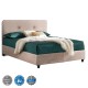 ΚΡΕΒΑΤΙ HM637.22 DOLORES ΜΠΕΖ ΥΦΑΣΜΑ τ.NUBUCK, 150x200 εκ. ΚΡΕΒΑΤΙ HM637.22 DOLORES ΜΠΕΖ ΥΦΑΣΜΑ τ.NUBUCK, 150x200 εκ.
