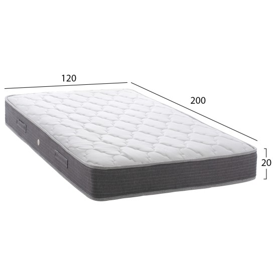 ΣΤΡΩΜΑ DREAMTOPIA ΣΕΙΡΑ LULLABY ALOE VERA HM655.120 BONNELL SPRING 120x200x20Y εκ. ΣΤΡΩΜΑ DREAMTOPIA ΣΕΙΡΑ LULLABY ALOE VERA HM655.120 BONNELL SPRING 120x200x20Y εκ.