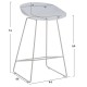 ΣΚΑΜΠΟ ΜΠΑΡ NAILA HM9299.01 ΛΕΥΚΟ ΜΕΣΑΙΟΥ ΥΨΟΥΣ 44x44x74Yεκ. ΣΚΑΜΠΟ ΜΠΑΡ NAILA HM9299.01 ΛΕΥΚΟ ΜΕΣΑΙΟΥ ΥΨΟΥΣ 44x44x74Yεκ.