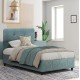 ΚΡΕΒΑΤΙ DOLORES ΑΠΟ ΥΦΑΣΜΑ LIGHT GREEN HM649.27 ΓΙΑ ΣΤΡΩΜΑ 90x200 εκ. ΚΡΕΒΑΤΙ DOLORES ΑΠΟ ΥΦΑΣΜΑ LIGHT GREEN HM649.27 ΓΙΑ ΣΤΡΩΜΑ 90x200 εκ.