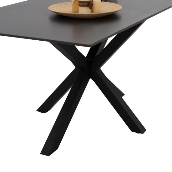ΤΡΑΠΕΖΙ ΤΡΑΠΕΖΑΡΙΑΣ SYNTEC HM9308.01 SINTERED STONE ΜΑΥΡΟ ΜΕΤΑΛΛΙΚΑ ΠΟΔΙΑ 160x90x75Y εκ. ΤΡΑΠΕΖΙ ΤΡΑΠΕΖΑΡΙΑΣ SYNTEC HM9308.01 SINTERED STONE ΜΑΥΡΟ ΜΕΤΑΛΛΙΚΑ ΠΟΔΙΑ 160x90x75Y εκ.