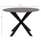 ΤΡΑΠΕΖΙ ΤΡΑΠΕΖΑΡΙΑΣ ΣΤΡΟΓΓΥΛΟ SYNTEC HM9309.01 SINTERED STONE ΜΑΥΡΟ ΜΕΤΑΛΛΙΚΑ ΠΟΔΙΑ Φ115x75Y εκ. ΤΡΑΠΕΖΙ ΤΡΑΠΕΖΑΡΙΑΣ ΣΤΡΟΓΓΥΛΟ SYNTEC HM9309.01 SINTERED STONE ΜΑΥΡΟ ΜΕΤΑΛΛΙΚΑ ΠΟΔΙΑ Φ115x75Y εκ.