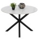 ΤΡΑΠΕΖΙ ΤΡΑΠΕΖΑΡΙΑΣ ΣΤΡΟΓΓΥΛΟ SYNTEC HM9309.02 SINTERED STONE ΛΕΥΚΟ ΜΕΤΑΛ.ΠΟΔΙΑ Φ115x75Y εκ. ΤΡΑΠΕΖΙ ΤΡΑΠΕΖΑΡΙΑΣ ΣΤΡΟΓΓΥΛΟ SYNTEC HM9309.02 SINTERED STONE ΛΕΥΚΟ ΜΕΤΑΛ.ΠΟΔΙΑ Φ115x75Y εκ.