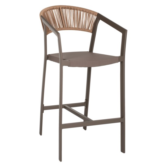ΣΚΑΜΠΟ ΑΛΟΥΜΙΝΙΟΥ ΜΕ ΜΠΡΑΤΣΑ ΣΑΜΠΑΝΙΖΕ RATTAN ΛΕΥΚΟ TEXTLINE HM5892.03 56x58x105Y εκ. ΣΚΑΜΠΟ ΑΛΟΥΜΙΝΙΟΥ ΜΕ ΜΠΡΑΤΣΑ ΣΑΜΠΑΝΙΖΕ RATTAN ΛΕΥΚΟ TEXTLINE HM5892.03 56x58x105Y εκ.