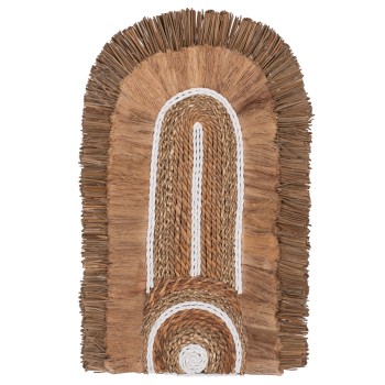 ΔΙΑΚΟΣΜΗΤΙΚΟ ΤΟΙΧΟΥ ME ΑΜΠΑΚΑ ΣΕ ΧΡΩΜΑ ΦΥΣΙΚΟ 32X58X8εκ.HM7791