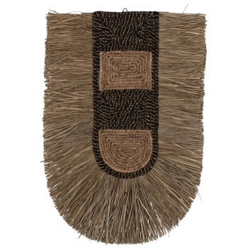 ΔΙΑΚΟΣΜΗΤΙΚΟ ΤΟΙΧΟΥ ΑΠΟ ΚΑΛΑΜΙΑ ΚΑΙ ΙΝΕΣ ΑΜΠΑΚΑ ΣΕ ΧΡΩΜΑ ΦΥΣΙΚΟ 46x8x68Υεκ.HM7793