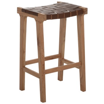 ΣΚΑΜΠΟ ΜΠΑΡ ΜΑΣΙΦ ΞΥΛΟ ΤEAK ΦΥΣΙΚΟ HM9382.01 40X35X65YΕΚ.