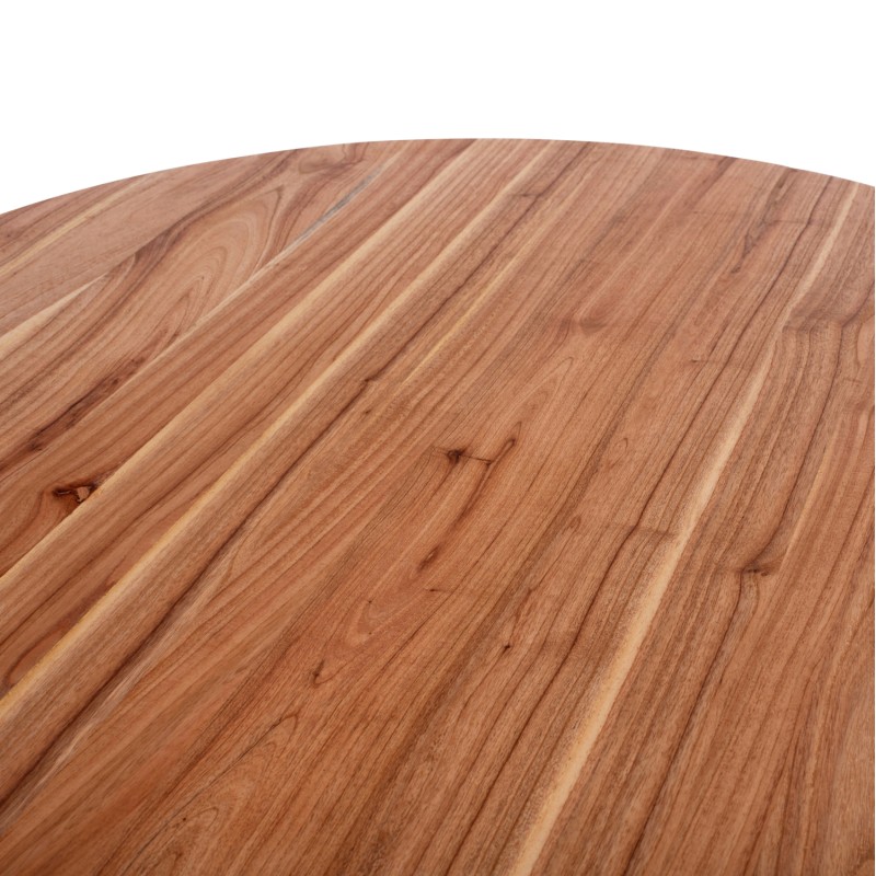 ΤΡΑΠΕΖΙ ΤΡΑΠΕΖΑΡΙΑΣ FRANTZ HM9388.01 ΜΑΣΙΦ ΞΥΛΟ MINDI ΦΥΣΙΚΟ Φ120X78Υ