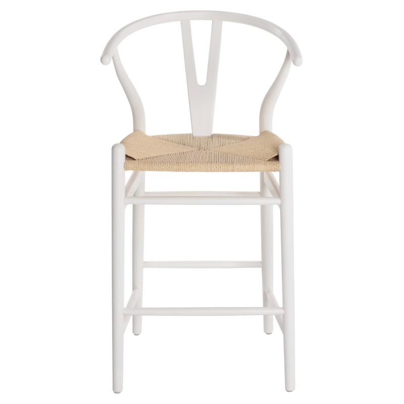 ΣΚΑΜΠΟ ΜΕΣΑΙΟΥ ΥΨΟΥΣ BRAVE ΟΞΙΑΣ ΜΕ ΔΙΧΑΛΩΤΗ ΠΛΑΤΗ ΛΕΥΚΟ HM9405.03 48x53x100Υ εκ.