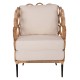 ΠΟΛΥΘΡΟΝΑ RINGER HM9341 ΑΠΟ RATTAN-ΜΕΤΑΛΛΟ ΦΥΣΙΚΟ ΧΡΩΜΑ 65x69x86Y εκ.
