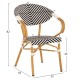 ΠΟΛΥΘΡΟΝΑ BAMBOO LOOK HM5861.01 ΜΑΥΡΟ-ΛΕΥΚΟ 57x55x82 εκ. ΠΟΛΥΘΡΟΝΑ BAMBOO LOOK HM5861.01 ΜΑΥΡΟ-ΛΕΥΚΟ 57x55x82 εκ.