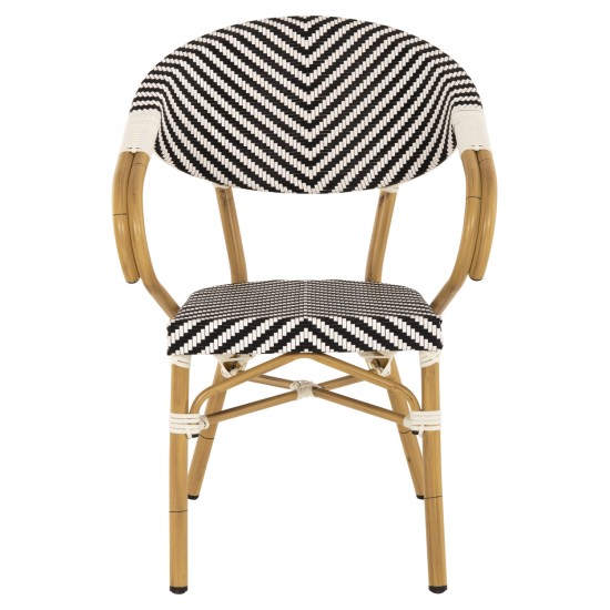 ΠΟΛΥΘΡΟΝΑ BAMBOO LOOK HM5861.01 ΜΑΥΡΟ-ΛΕΥΚΟ 57x55x82 εκ. ΠΟΛΥΘΡΟΝΑ BAMBOO LOOK HM5861.01 ΜΑΥΡΟ-ΛΕΥΚΟ 57x55x82 εκ.