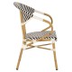 ΠΟΛΥΘΡΟΝΑ BAMBOO LOOK HM5861.01 ΜΑΥΡΟ-ΛΕΥΚΟ 57x55x82 εκ. ΠΟΛΥΘΡΟΝΑ BAMBOO LOOK HM5861.01 ΜΑΥΡΟ-ΛΕΥΚΟ 57x55x82 εκ.