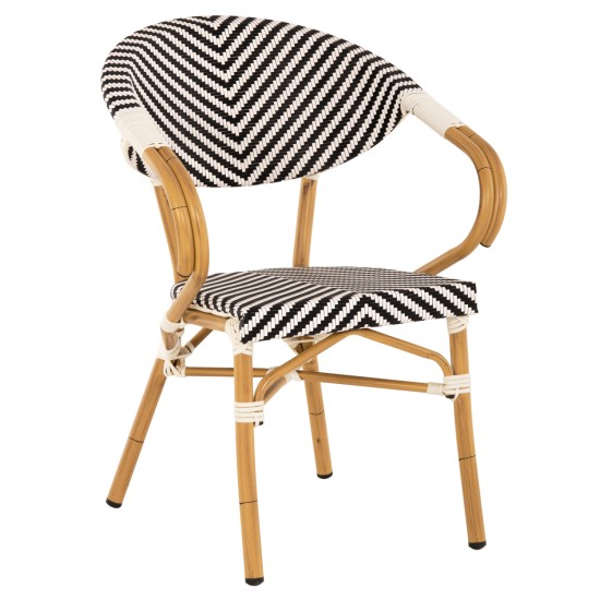 ΠΟΛΥΘΡΟΝΑ BAMBOO LOOK HM5861.01 ΜΑΥΡΟ-ΛΕΥΚΟ 57x55x82 εκ. ΠΟΛΥΘΡΟΝΑ BAMBOO LOOK HM5861.01 ΜΑΥΡΟ-ΛΕΥΚΟ 57x55x82 εκ.