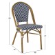ΚΑΡΕΚΛΑ BAMBOO LOOK ΜΠΛΕ-ΛΕΥΚΟ HM5860.02 46x56x88Y εκ. ΚΑΡΕΚΛΑ BAMBOO LOOK ΜΠΛΕ-ΛΕΥΚΟ HM5860.02 46x56x88Y εκ.