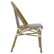 ΚΑΡΕΚΛΑ BAMBOO LOOK ΜΠΛΕ-ΛΕΥΚΟ HM5860.02 46x56x88Y εκ. ΚΑΡΕΚΛΑ BAMBOO LOOK ΜΠΛΕ-ΛΕΥΚΟ HM5860.02 46x56x88Y εκ.