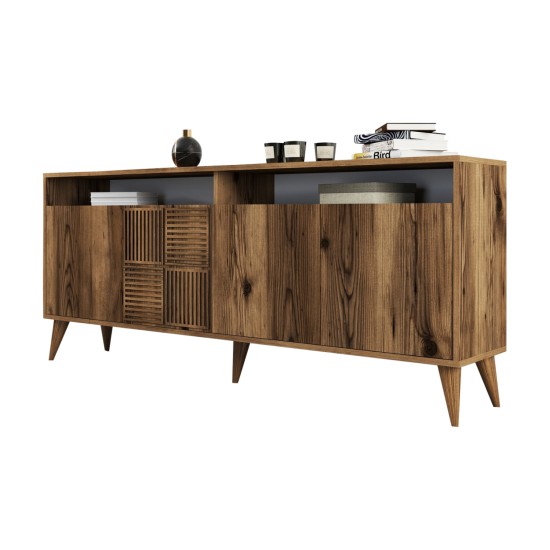 ΜΠΟΥΦΕΣ ΜΕΛΑΜΙΝΗΣ ΚΑΡΥΔΙ HM9431.04 180x35x78.6Υεκ. ΜΠΟΥΦΕΣ ΜΕΛΑΜΙΝΗΣ ΚΑΡΥΔΙ HM9431.04 180x35x78.6Υεκ.