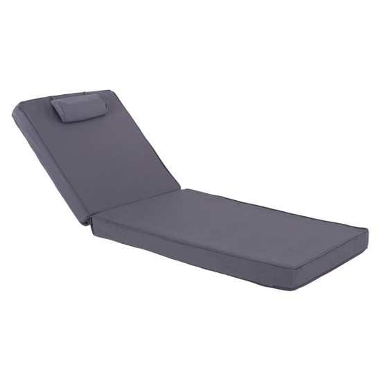 ΜΑΞΙΛΑΡΙ ΞΑΠΛΩΣΤΡΑΣ TEXTILENE 600gr/m2 SIFNOS ΓΚΡΙ HM11237.30T 194x70x11Yεκ. ΜΑΞΙΛΑΡΙ ΞΑΠΛΩΣΤΡΑΣ TEXTILENE 600gr/m2 SIFNOS ΓΚΡΙ HM11237.30T 194x70x11Yεκ.