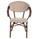 ΠΟΛΥΘΡΟΝΑ BAMBOO LOOK HM5861.03 ΚΑΦΕ-ΛΕΥΚΟ 56,5x56,5x82 εκ. ΠΟΛΥΘΡΟΝΑ BAMBOO LOOK HM5861.03 ΚΑΦΕ-ΛΕΥΚΟ 58.5x58x82Υεκ.