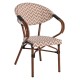 ΠΟΛΥΘΡΟΝΑ BAMBOO LOOK HM5861.03 ΚΑΦΕ-ΛΕΥΚΟ 56,5x56,5x82 εκ. ΠΟΛΥΘΡΟΝΑ BAMBOO LOOK HM5861.03 ΚΑΦΕ-ΛΕΥΚΟ 58.5x58x82Υεκ.